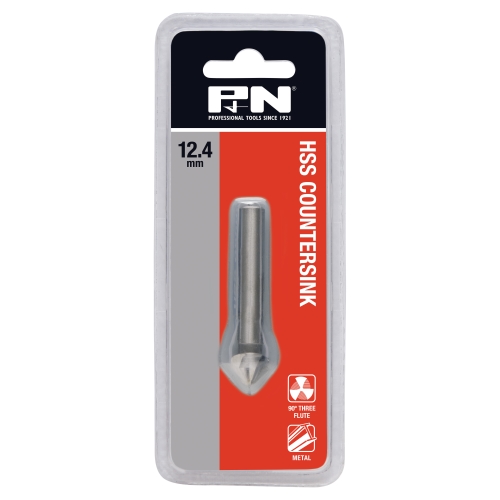 COUNTERSINK HSS STRAIGHT 12.4MM P&amp;N